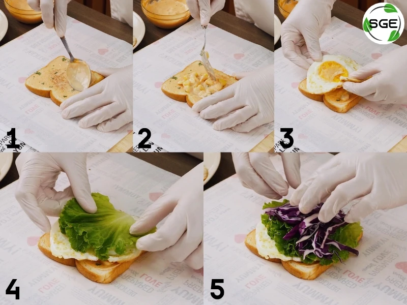 วิธีประกอบแซนวิช-chicken-sandwich